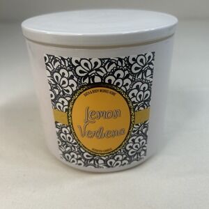 NEW Bath & Body Works Candle 3-Wick Lemon Verbena 14.5 oz